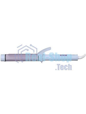 Щипцы для завивки волос Centek CT-2097 белый/сиреневый, 32 мм, 210 °C, 5 режимов