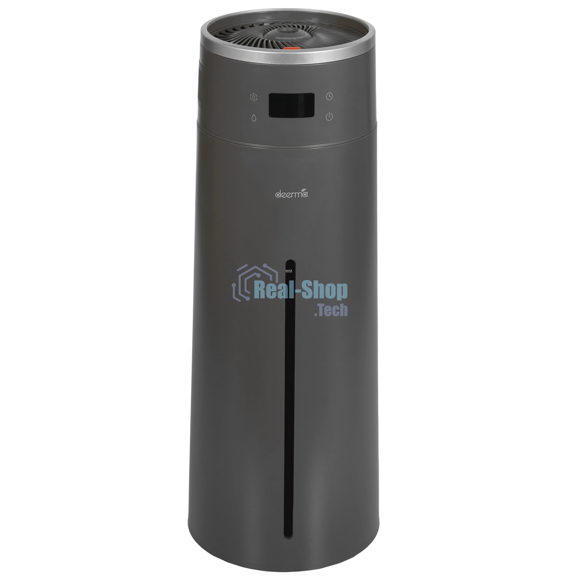 Увлажнитель воздуха Deerma DEM-F950W серый, 50 м², 8 л, ультразвуковой, гигростат, управление со смартфона, антибактериальное покрытие