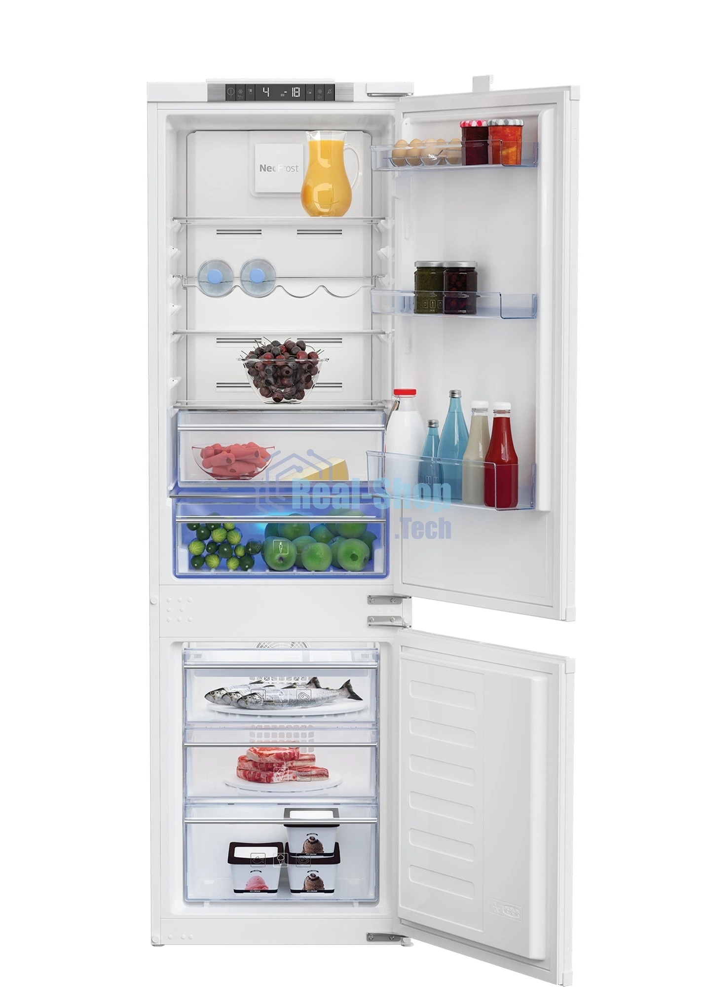 Встраиваемый холодильник Beko BCNA275E2S