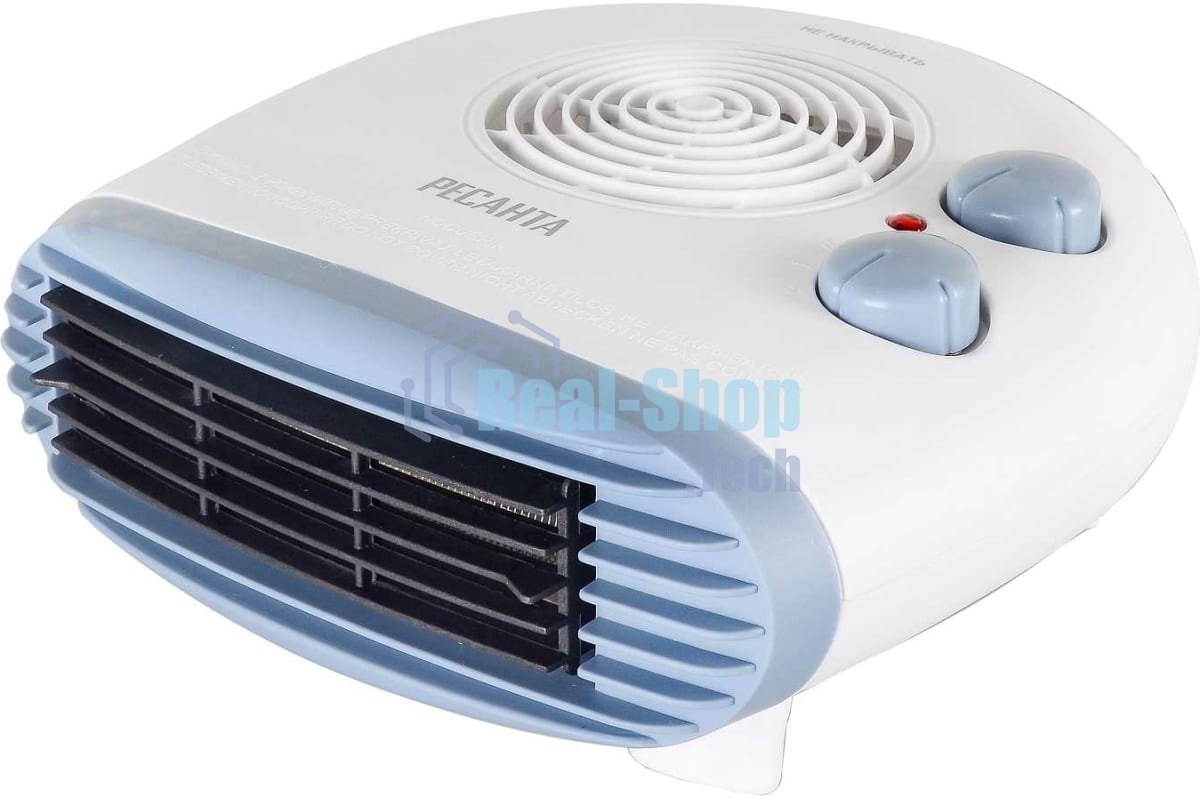 Тепловентилятор Ресанта ТВС-3, белый, 2000 Вт, 20 м2, термостат 67/2/12