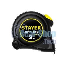 Рулетка Stayer АutoLock 3м/16мм с автостопом 2-34126-03-16_z02