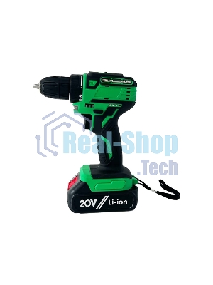 Дрель-шуруповерт Zitrek Greenpower 20 Pro 063-4061, 20 В, 4 Ач, 42 Нм, бесщеточный