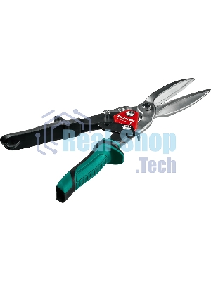 Ножницы по металлу KRAFTOOL 2328-SL Alligatorпрямые удлиненные, Cr-Mo, 290 мм