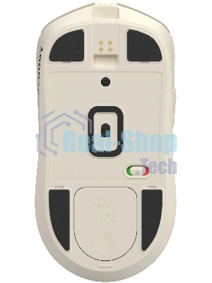 Мышь беспроводная/проводная A4Tech Bloody R72 Ultra Duo Proxy Boom бежевый, 20000 dpi, USB Type-A/Type-C, радиоканал, кнопки-7
