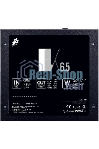 Блок питания 1STPLAYER FK PS-650FK, 650Вт, 120мм, черный