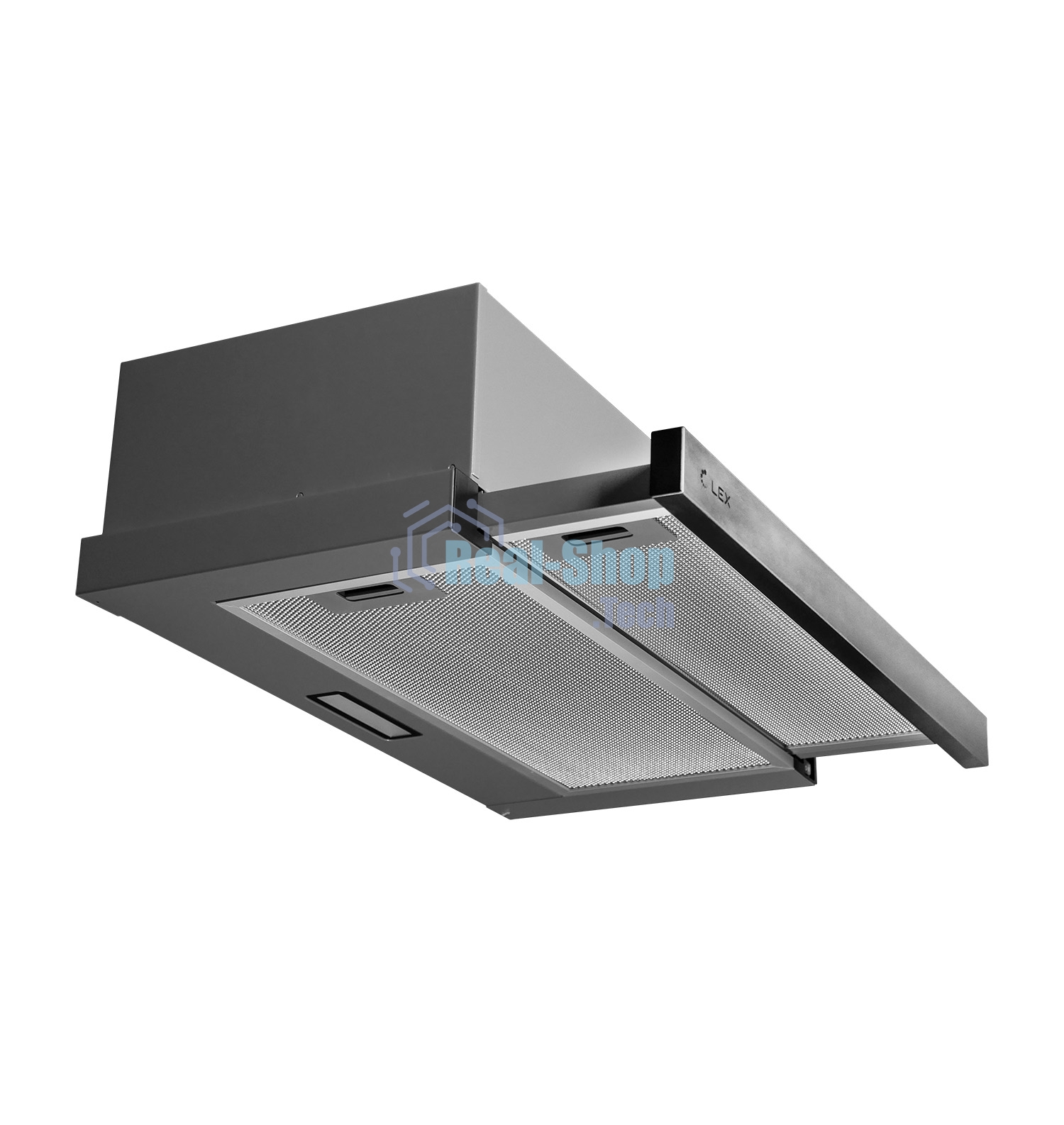 Вытяжка встраиваемая LEX Hide 600 нержавеющая сталь, 60 см, 550 куб. м/ч, 42 дБ