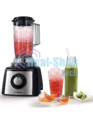 Кухонный комбайн Bosch MCM3501M 800 Вт, Скорости: 2, Блендер 1 л, Чаша 2.3 л, черный/серебристый