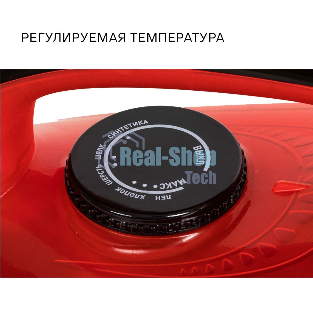 Утюг SUPRA IS-2421 2400Вт красный/черный