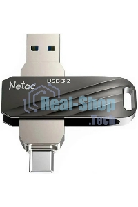 Флешка USB Netac US11 32Gb USB 3.0+TypeC Dual Flash