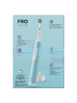 Набор электрических зубных щеток Oral-B Pro Series 1 бирюзовый/черный