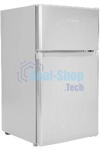 Холодильник Hyundai CT10051H серебристый двухкамерный 59/25л морозилка сверху