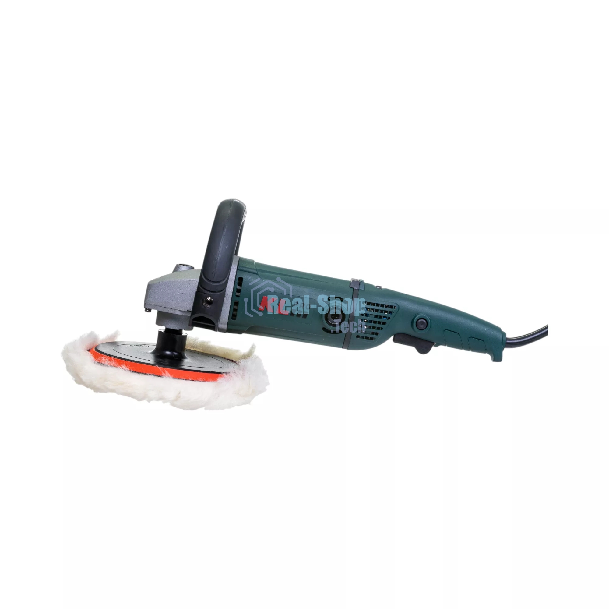 Профессиональная полировальная угловая машина KLPRO KLPJ42180 (1400вт, 3300 об/мин, 230мм, шерстяной войлок в комплекте)