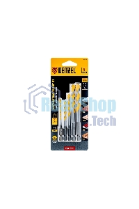 Набор сверл универсальных Denzel Multi cut, 4-10 мм, 5 шт
