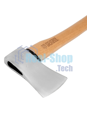 Топор кованый Denzel 1360 г, американский тип, буковая рукоятка, 700 мм, EFP