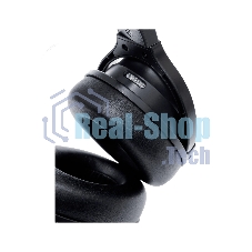 Беспроводные наушники MEG HEA500BL, Bluetooth 6.0, до 90 ч, ANC Hybrid, Multipoint, черный