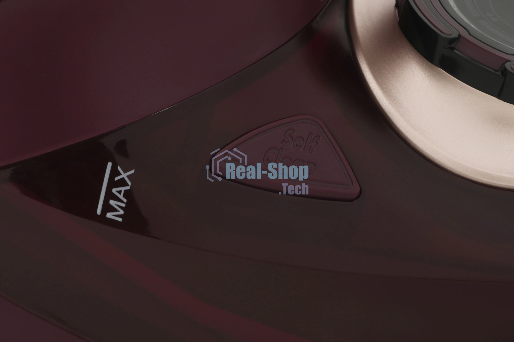 Утюг Vitek VT-IRN1204 бордовый, 2400 Вт, 23 г/мин, 150 г/мин, 450 мл