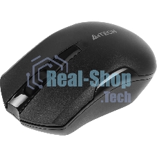 Мышь беспроводная A4Tech V-Track G3-200NS черный, 1200 dpi, радиоканал, USB, кнопки - 3