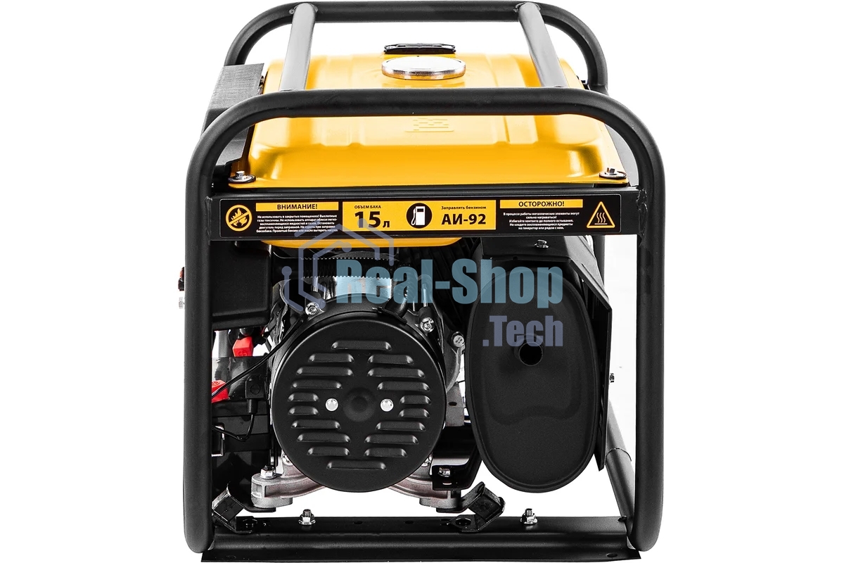 Электрогенератор бензиновый Denzel PS-33E, 3.3 кВт, 85 дБ, 48.5 кг