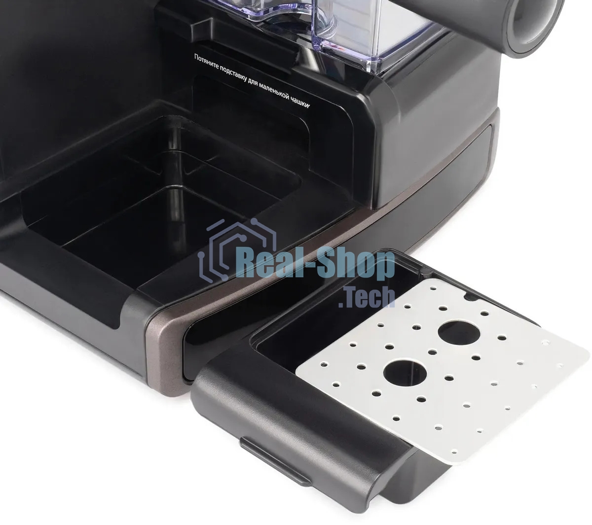 Кофеварка рожковая Vitek VT-1517 SR серый, исп. кофе - молотый, 1.65 л, 1238 Вт, 15 Бар