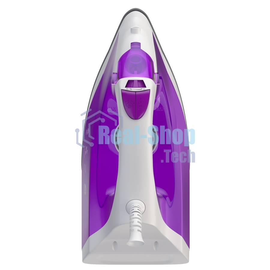 Утюг Maxvi SI1801 белый/фиолетовый