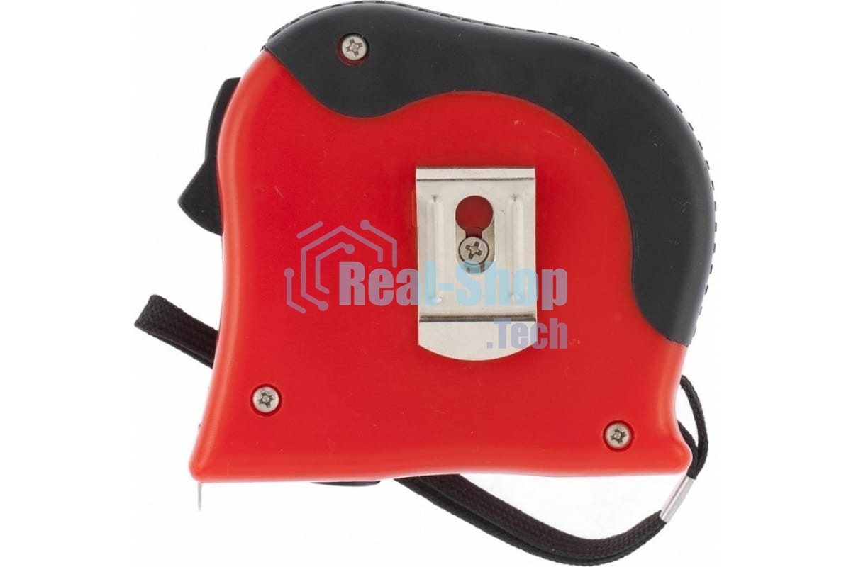 Рулетка Matrix double fixation 10мх25мм обрезиненный корпус двойная плавная фиксация