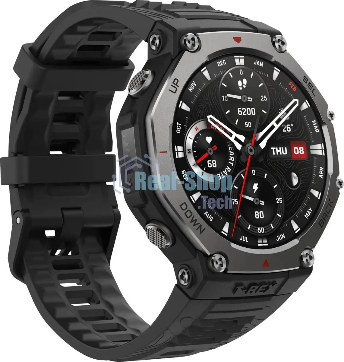 Умные часы Amazfit T-Rex 3 A2323 48.5мм 1.5