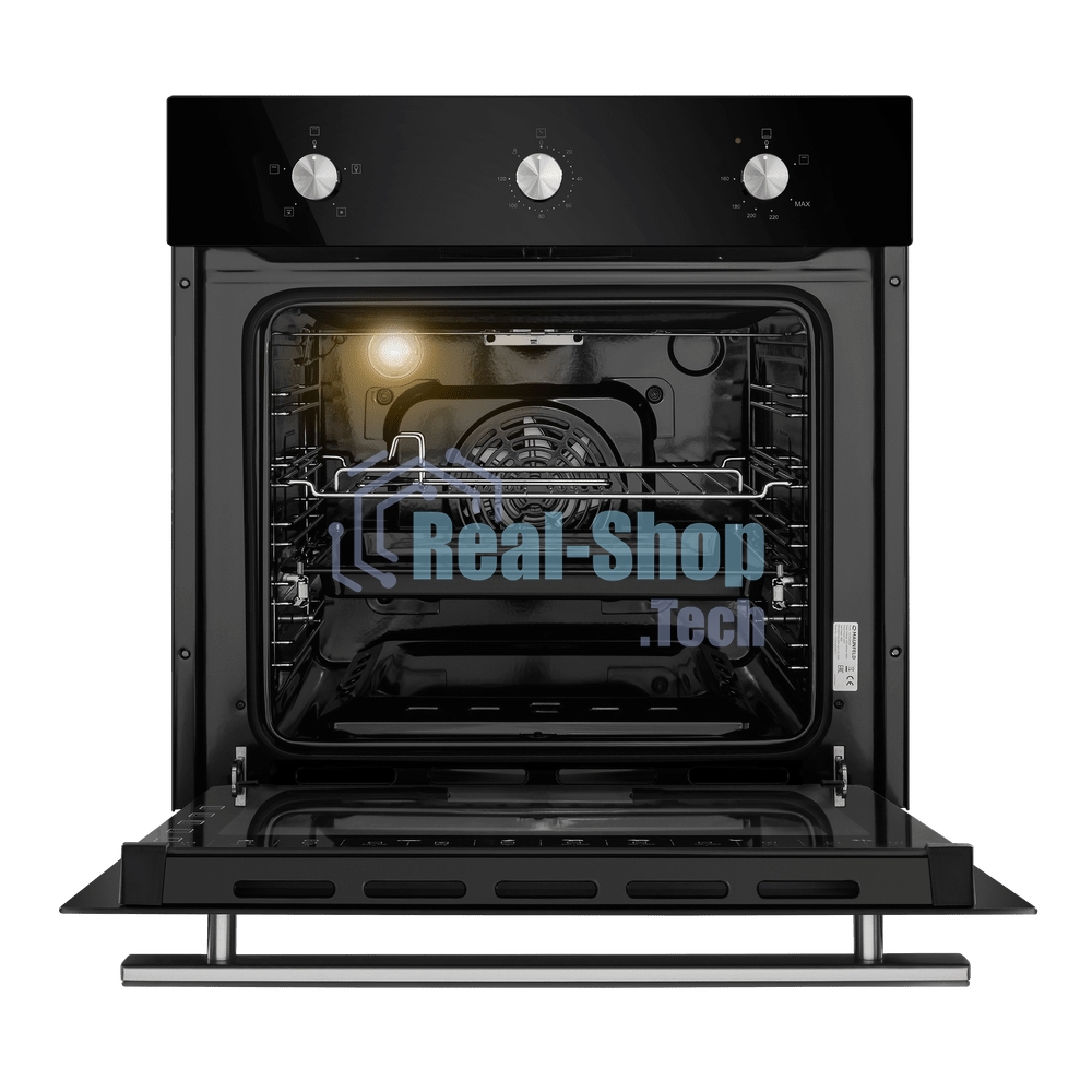 Шкаф духовой газоэлектрический Maunfeld EOGC604B Slim