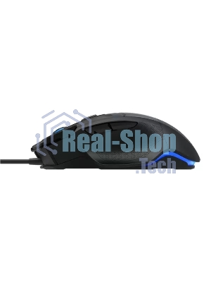 Мышь проводная AULA S12 черный, 2400 dpi, USB, кнопки - 7