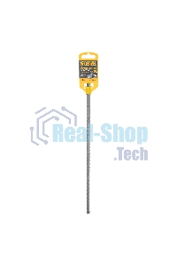 Бур по бетону Denzel цельная крестовая пластина, 8x315 мм, SDS PLUS