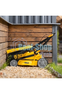 Газонокосилка электрическая Denzel GMC-1800, шир. 38см, 1800 Вт, 6 уров., травосб. 35 л