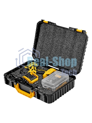 Гайковерт Denzel ударный аккумуляторный бесщет. CIWH-BL-20-350, Li-Ion, 20 В