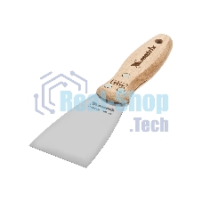 Шпательная лопатка Matrix из нержавеющей стали, 60 мм, буковая рукоятка, EFP