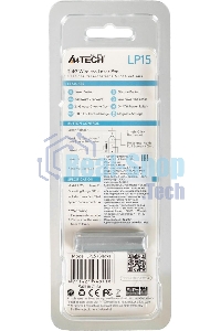 Презентер беспроводной A4Tech LP15 черный, радиоканал, USB, кнопки - 3