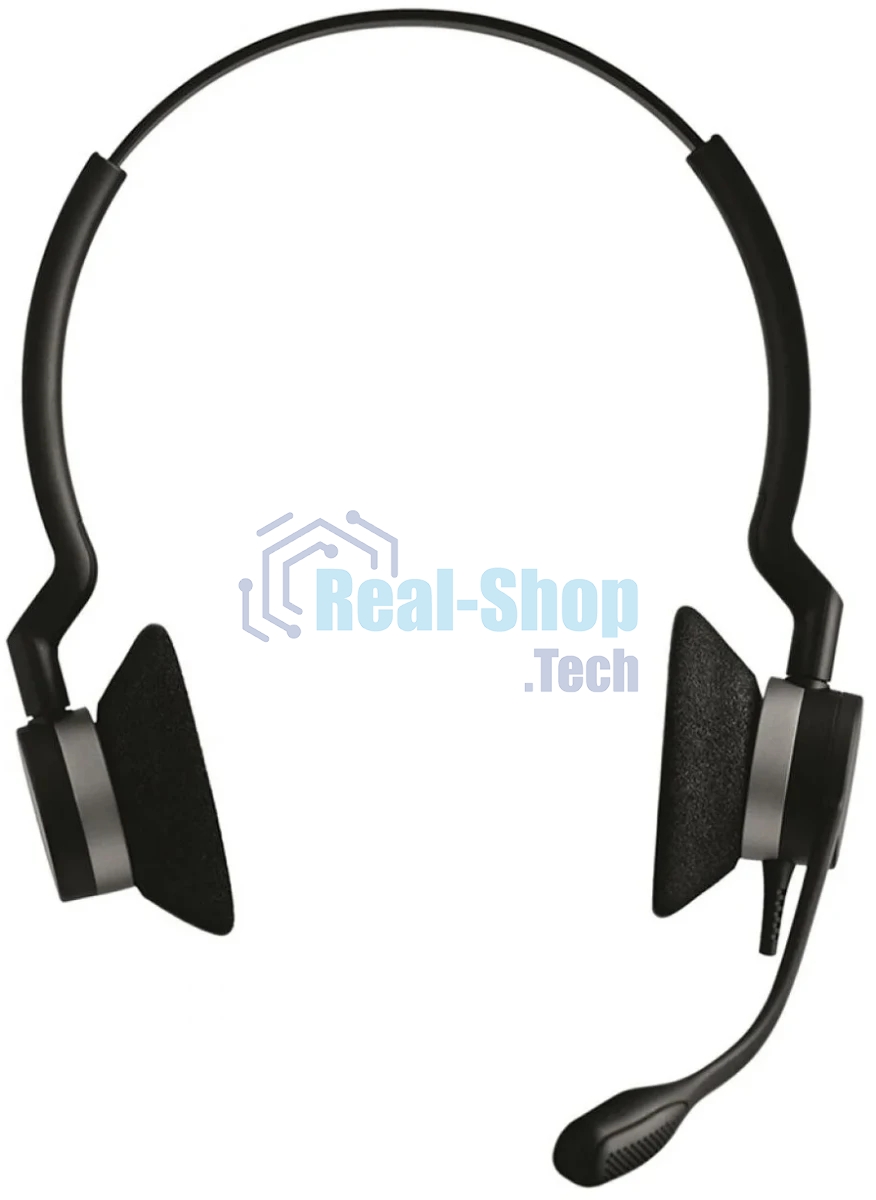 Гарнитура Jabra BIZ 2300 Duo USB чёрный, проводная