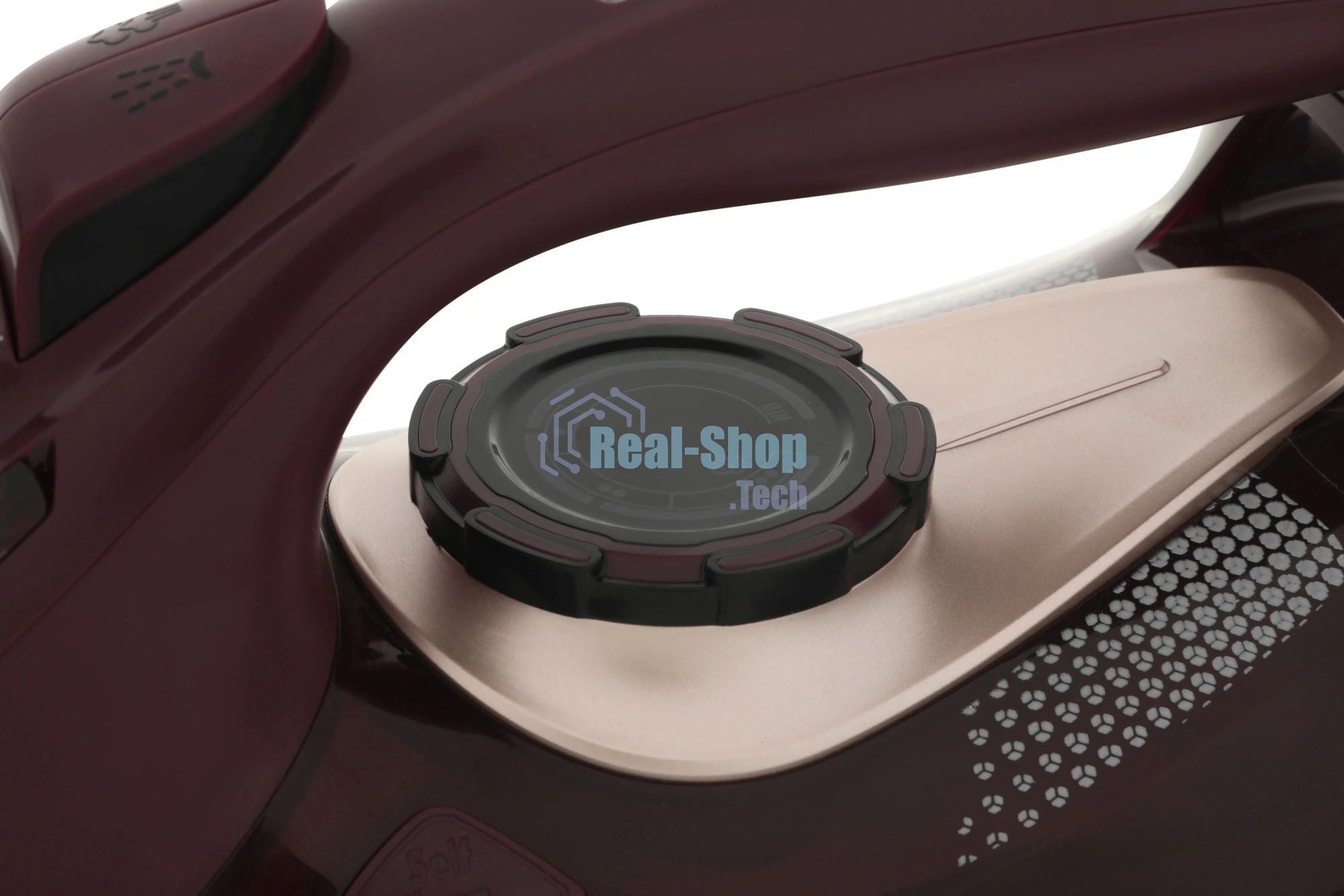 Утюг Vitek VT-IRN1204 бордовый, 2400 Вт, 23 г/мин, 150 г/мин, 450 мл