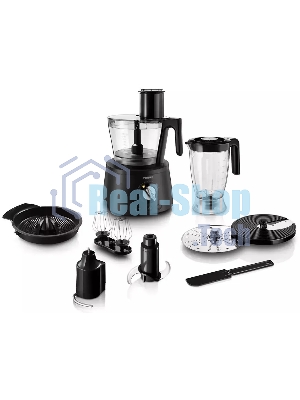 Кухонный комбайн Philips HR7776/90 1300Вт черный