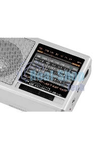 Радиоприемник портативный Hyundai H-PSR160 серебристый USB microSD