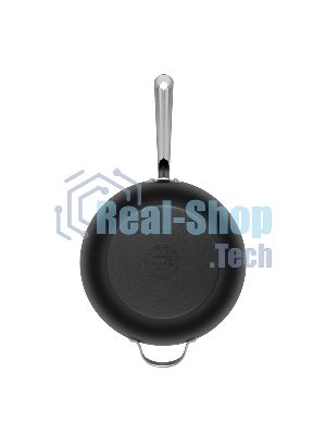 Глубокая сковорода Maunfeld HOWARD MDP30LCL15 из облегченного чугуна со стеклянной крышкой, 30 см