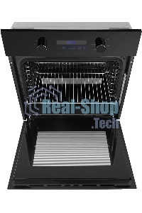 Шкаф духовой газовый с электрическим грилем Maunfeld MOGM703B2, встраиваемый