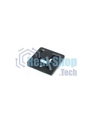 Площадка самоклеящаяся Rexant 20х20 мм, черная (10 шт/уп)