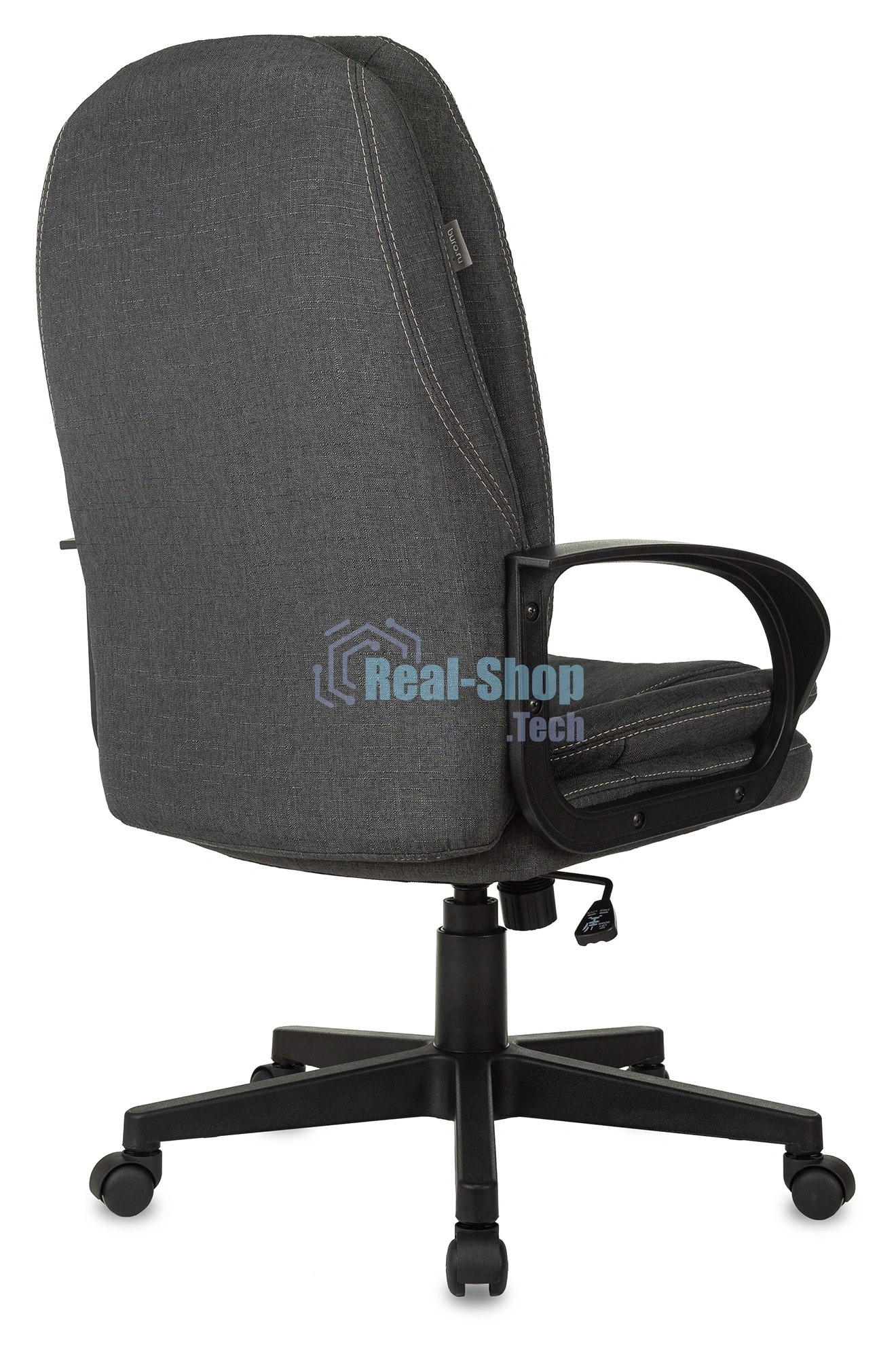 Кресло руководителя Бюрократ CH-868LT Bahama серый, крестовина пластик