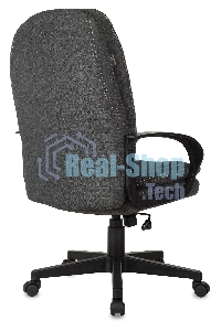 Кресло руководителя Бюрократ CH-868LT Bahama серый, крестовина пластик