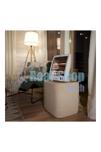 Обогреватель инфракрасный Rexant 60-0058, белый, кварцевый, 800 Вт, 14 м2, настольный