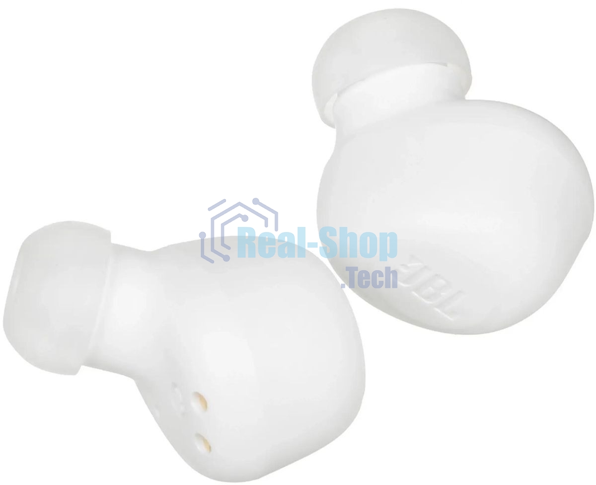 Наушники TWS JBL Wave Buds белый, внутриканальные, Bluetooth, быстрая зарядка, до 8 ч