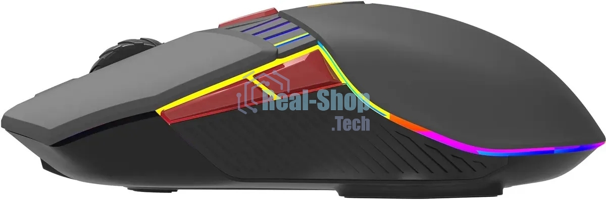 Мышь беспроводная Acer Nitro OMR305 черный, 3200 dpi, радиоканал, Bluetooth, USB, кнопки - 8