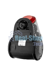 Пылесос BRAYER BR4202 черный/красный, 450/2200 Вт, уборка сухая, пылесборник контейнер 2.5 л