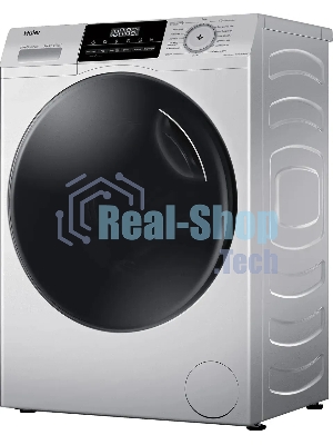 Стиральная машина Haier HWD70-BP14929S серебристый, загрузка фронтальная 7 кг, 4 кг - сушка, 1400 об/мин, класс: B