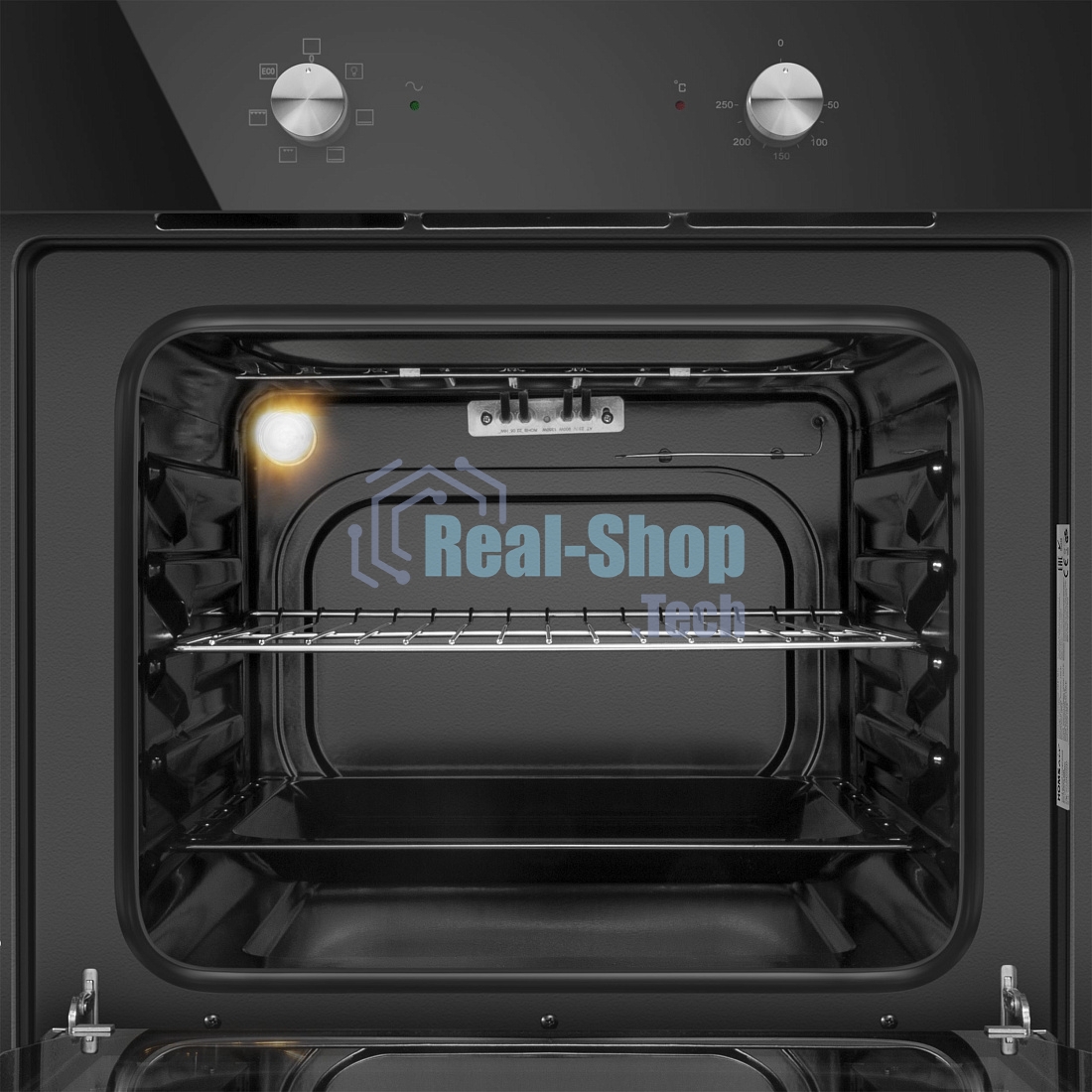 Духовой шкаф электрический встраиваемый HOMSair OES660BK01 черный