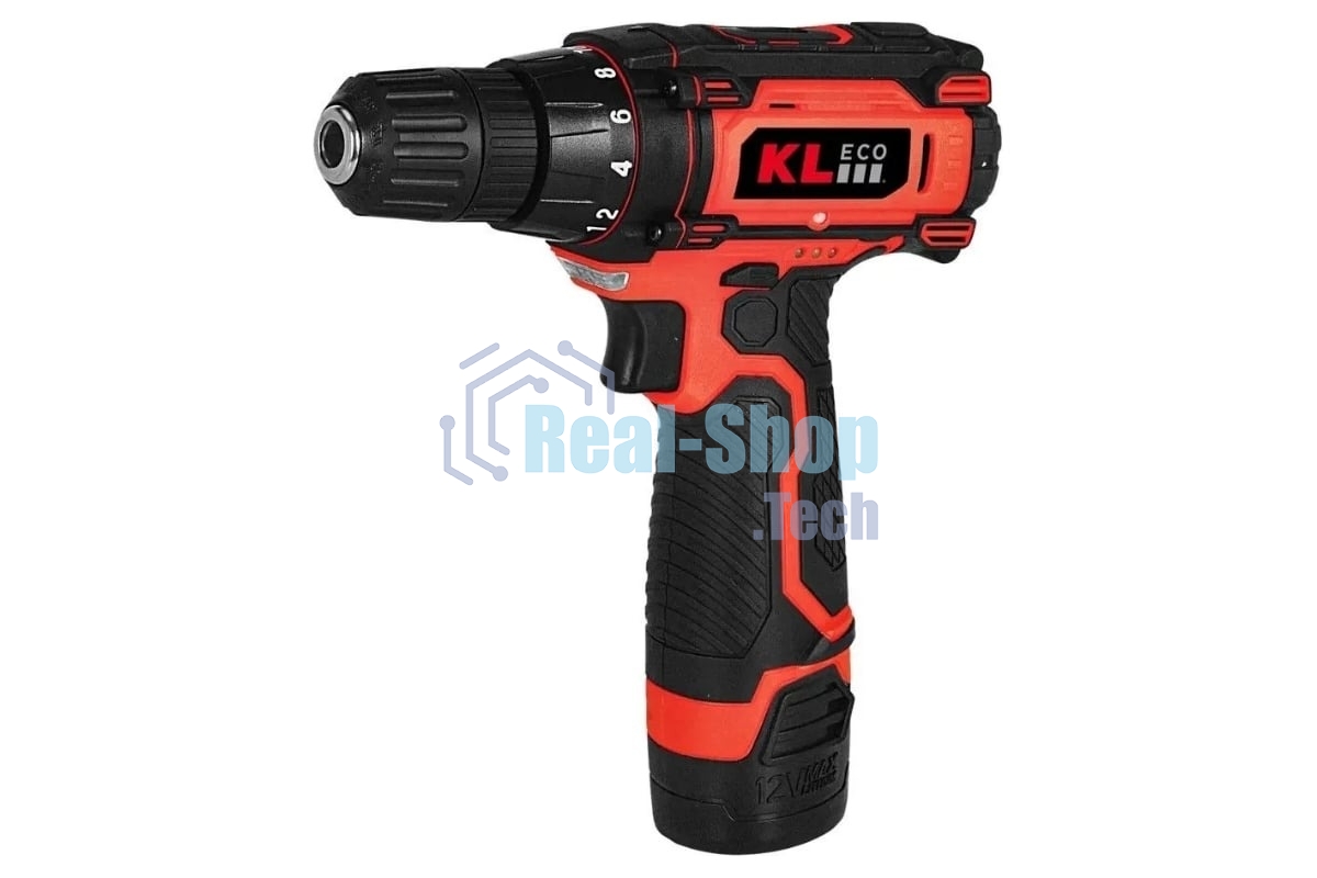 Шуруповерт аккумуляторный KLECO KE2213NM (19 Нм, акб. 12в/1,3А·ч-1шт.; ЗУ-1шт. бита-1шт.; уровень горизонт встроенный)