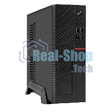 Компьютерный корпус Desktop ExeGate MI-307U2-M300 (mini-ITX/mATX, БП M300 с вент. 8см, 2хUSB+2хUSB 3.0, HD аудио, черный)